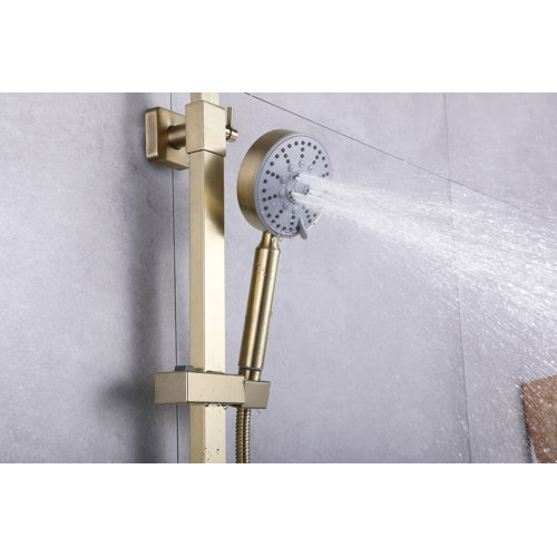 Wonderland America Thermostatic Complete Shower System with Roughin